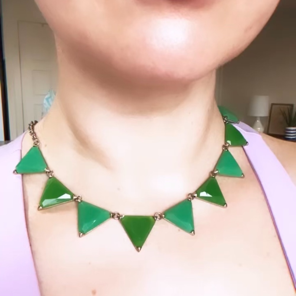 BaubleBar triad strand necklace